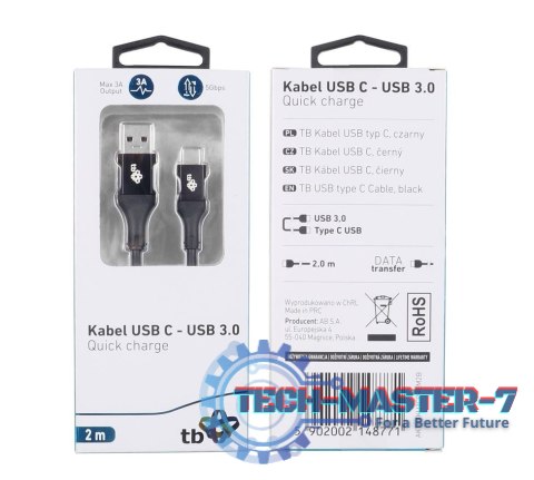 Kabel USB TB USB-C 2