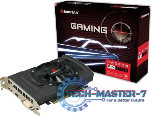 Karta graficzna BIOSTAR Radeon RX 550 4GB GDDR5 (A5505RF41-SBHRA-BS2)