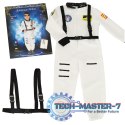 Kostium strój karnawałowy przebranie astronauta rozmiar M 110-120cm