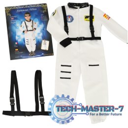 Kostium strój karnawałowy przebranie astronauta rozmiar M 110-120cm