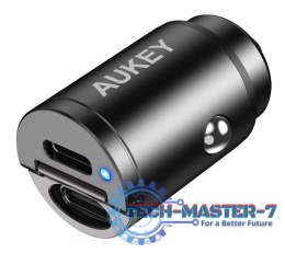 Ładowarka AUKEY 2x USB typ C Czarny CC-A4