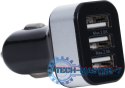 Ładowarka samochodowa TECHNISAT 3x USB Czarny 4019588749429