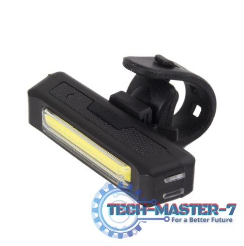 Lampka led rowerowa na przód usb elnath