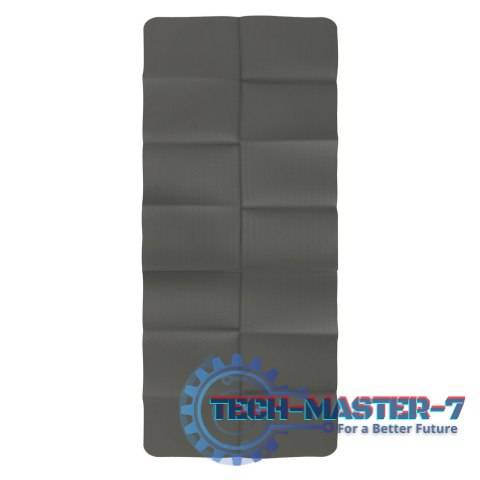 Mata fitness gimnastyczna do ćwiczeń jogi pilatesu fitness joga składana 183x61x0,4 cm szara Mata fitness gimnastyczna do ćwiczeń jogi pilatesu fitness joga składana 183x61x0,4 cm szara