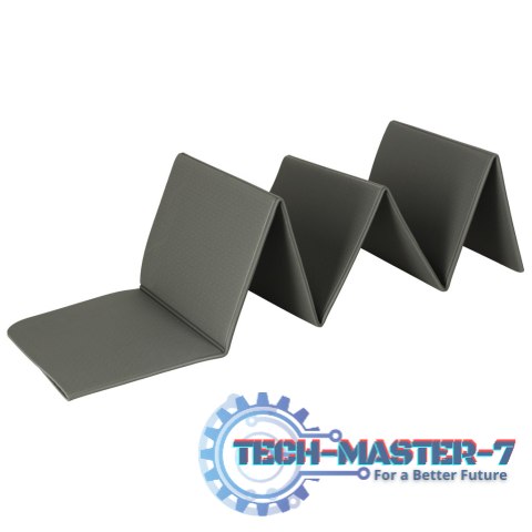 Mata fitness gimnastyczna do ćwiczeń jogi pilatesu fitness joga składana 183x61x0,4 cm szara Mata fitness gimnastyczna do ćwiczeń jogi pilatesu fitness joga składana 183x61x0,4 cm szara