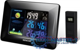 Stacja pogody SWS 4250 wyświetlacz LCD kolor
