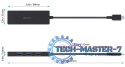 CB-C64 HUB USB-C | Ultra Slim | 4w1 | 4xUSB 3.1