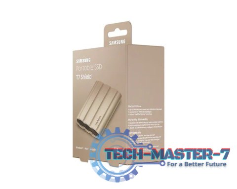 Dysk SSD T7 Shield 1TB USB 3.2, beżowy Dysk SSD T7 Shield 1TB USB 3.2, beżowy