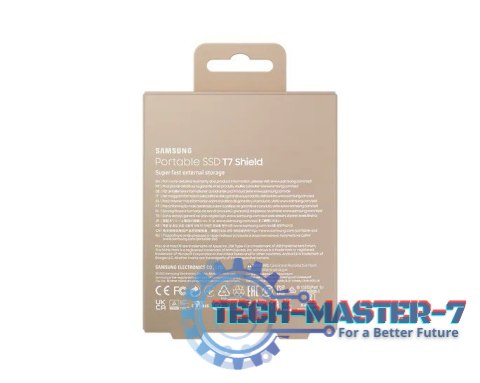 Dysk SSD T7 Shield 2TB USB 3.2, beżowy Dysk SSD T7 Shield 2TB USB 3.2, beżowy