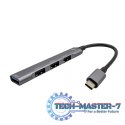 Hub USB-C 1x USB 3.0 + 3x USB 2.0