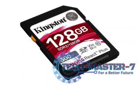 Karta pamięci SD 128GB Canvas React Plus 300/260 UHS-II U3 Karta pamięci SD 128GB Canvas React Plus 300/260 UHS-II U3