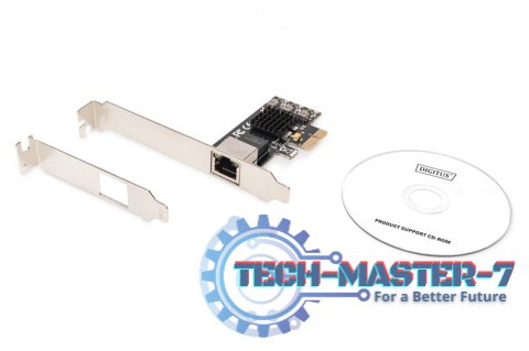 Karta sieciowa przewodowa PCI Express 1x RJ45 2.5 Gigabit Ethernet 10/100/1000/2500Mbps Karta sieciowa przewodowa PCI Express 1x RJ45 2.5 Gigabit Ethernet 10/100/1000/2500Mbps