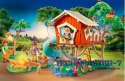 Klocki Zestaw z figurkami Family Fun 71001 Domek na drzewie ze zjeżdżalnią