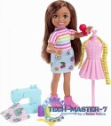 Lalka Barbie Chelsea Możesz być Kariera Projektantka mody