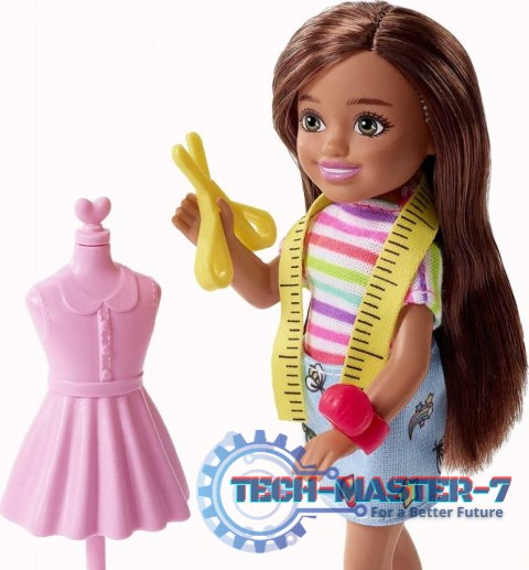 Lalka Barbie Chelsea Możesz być Kariera Projektantka mody Lalka Barbie Chelsea Możesz być Kariera Projektantka mody