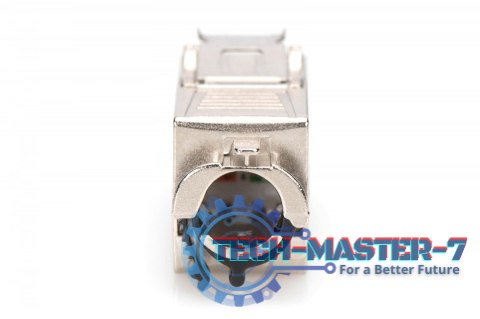 Moduł Keystone RJ45 (8P8C) kat. 8.1 STP, ekranowany, beznarzędziowy, stalowy Moduł Keystone RJ45 (8P8C) kat. 8.1 STP, ekranowany, beznarzędziowy, stalowy