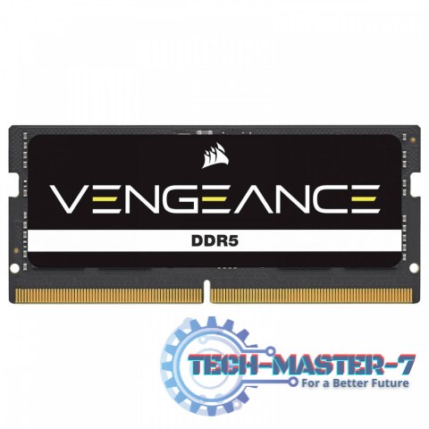 Pamięć DDR5 Vengeance 32GB/4800 (2*16) CL40 SODIMM, czarna Pamięć DDR5 Vengeance 32GB/4800 (2*16) CL40 SODIMM, czarna