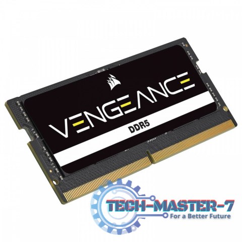 Pamięć DDR5 Vengeance 32GB/4800 (2*16) CL40 SODIMM, czarna Pamięć DDR5 Vengeance 32GB/4800 (2*16) CL40 SODIMM, czarna