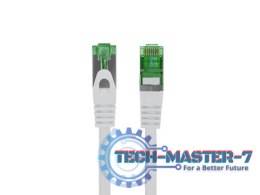 Patchcord kat.7 S/FTP LSZH CU 1.5m szary fluke passed