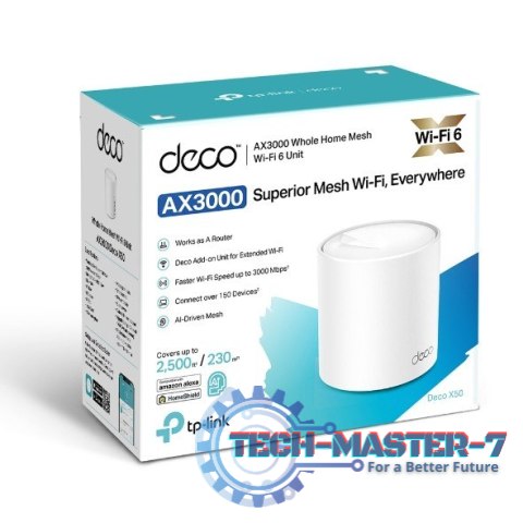Router Deco X50 (1-pack) AX3000 Router Deco X50 (1-pack) AX3000