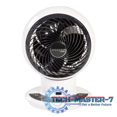 Wentylator/Cyrkulator Woozoo PCF-SDC18T DC jet 180, 18cm, 35W, 10 prędkoci, Ruchoma głowica, Pilot, Timer, Biały Wentylator/Cyrkulator Woozoo PCF-SDC18T DC jet 180, 18cm, 35W, 10 prędkoci, Ruchoma głowica, Pilot, Timer, Biały