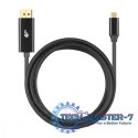 Kabel USB C - Displayport 2m czarny