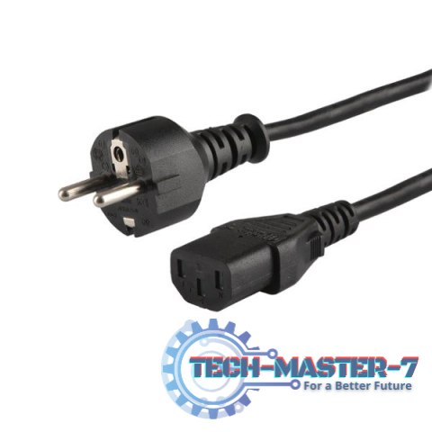 Kabel zasilający Schuko męski - IEC C13, 1,8m, CL-138