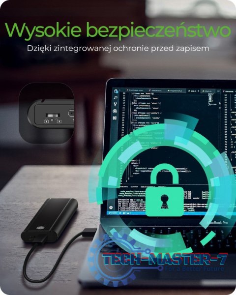 Obudowa dysku SSD IB-1807MT-C31 M.2 NVMe, USB 3.2(Gen2) Type-C, Aluminium Obudowa dysku SSD IB-1807MT-C31 M.2 NVMe, USB 3.2(Gen2) Type-C, Aluminium