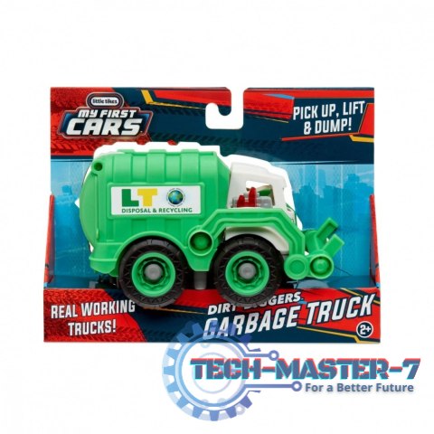 Pojazd Dirt Digger Minis, Śmieciarka Pojazd Dirt Digger Minis, Śmieciarka