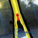 Trampolina ogrodowa z siatką 450cm