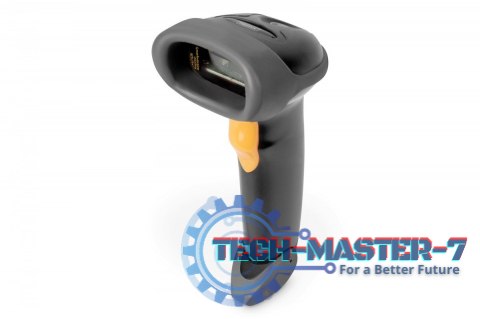 Czytnik kodów kreskowych, przewodowy USB-RJ45 2m, 1D, stojak w zestawie Czytnik kodów kreskowych, przewodowy USB-RJ45 2m, 1D, stojak w zestawie