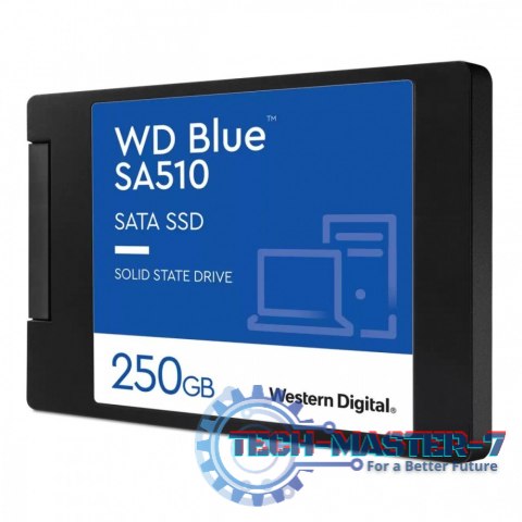 Dysk SSD Blue 250GB SA510 2,5 cala WDS250G3B0A Dysk SSD Blue 250GB SA510 2,5 cala WDS250G3B0A