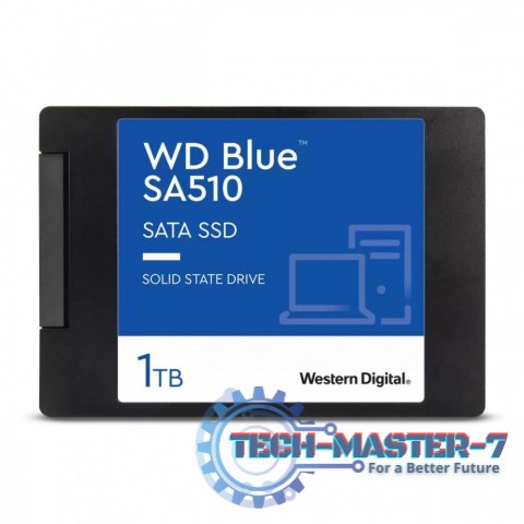Dysk SSD WD Blue 1TB SA510 2,5 cala WDS100T3B0A