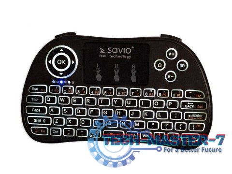 Klawiatura podświetlana bezprzewodowa TV Box, Smart TV, konsole, PC, KW-02