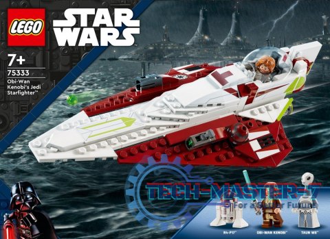 Klocki Zestaw konstrukcyjny Star Wars 75333 Myśliwiec Jedi Obi-Wana Kenobiego Klocki Zestaw konstrukcyjny Star Wars 75333 Myśliwiec Jedi Obi-Wana Kenobiego
