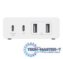 Ładowarka 108W 4-porty GaN 2xUSB-A 2xUSB-C