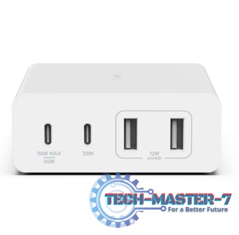 Ładowarka 108W 4-porty GaN 2xUSB-A 2xUSB-C Ładowarka 108W 4-porty GaN 2xUSB-A 2xUSB-C