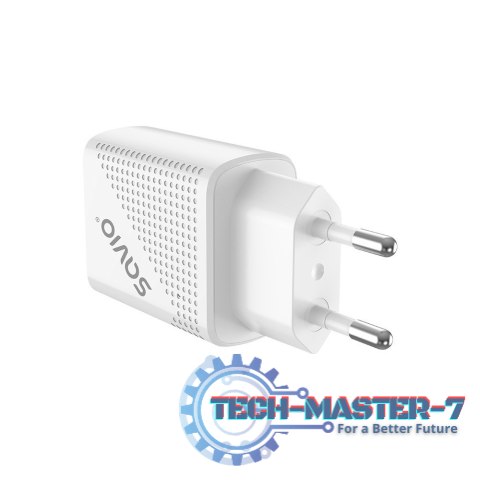 Ładowarka sieciowa USB Quick Charge, Power Delivery 3.0, 18W, LA-04 Ładowarka sieciowa USB Quick Charge, Power Delivery 3.0, 18W, LA-04