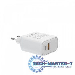 Ładowarka sieciowa USB Quick Charge, Power Delivery 3.0, 30W, LA-06