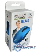 Mysz bezprzewodowa Rebeltec STAR blue 800/1000/1600 DPI