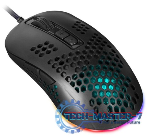 Mysz gamingowa przewodowa SHEPARD GM-620L 12800 dpi 7P RGB Mysz gamingowa przewodowa SHEPARD GM-620L 12800 dpi 7P RGB