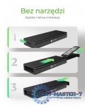 Obudowa IB-1817MCT-C31 NVMe/SATA M.2 2230/2242/2260/2280 Beznarzędziowa