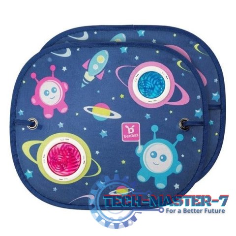Osłona przeciwsłoneczna na szybę okrągła - Space Collection 2-pak Osłona przeciwsłoneczna na szybę okrągła - Space Collection 2-pak