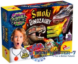 Zestaw naukowy Crazy science Smoki i dinozaury