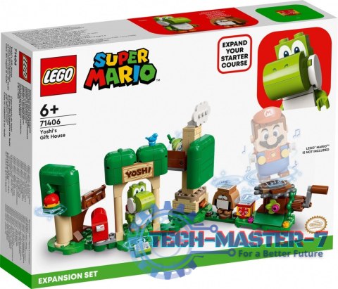 Zestaw rozszerzający Super Mario 71406 Dom prezentów Yoshiego