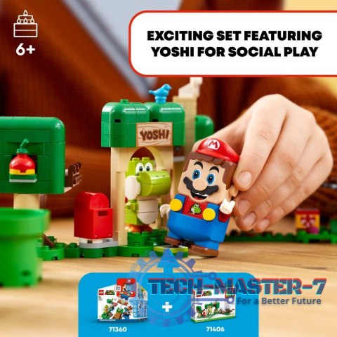 Zestaw rozszerzający Super Mario 71406 Dom prezentów Yoshiego Zestaw rozszerzający Super Mario 71406 Dom prezentów Yoshiego