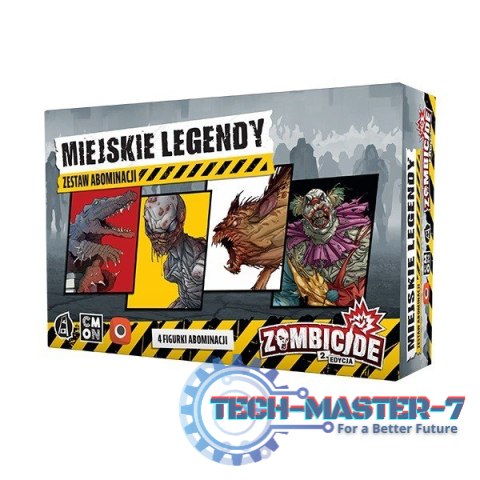 Dodatek do gry Zombicide 2 Miejskie Legendy