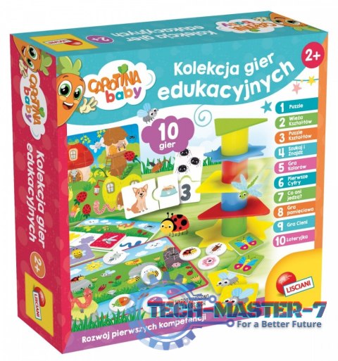 Gra Carotina Baby - Kolekcja gier edukacyjny Gra Carotina Baby - Kolekcja gier edukacyjny