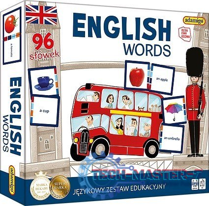 Gra English Words - językowy zestaw edukacyjny Gra English Words - językowy zestaw edukacyjny