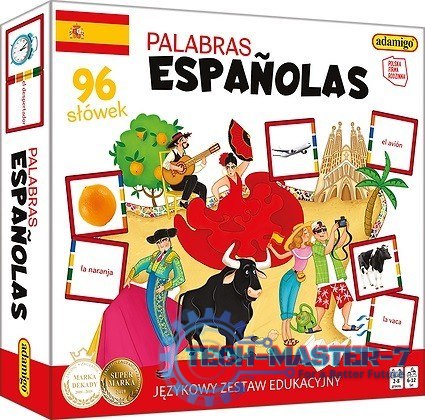 Gra Palabras Espanolas - jezykowy zestaw edukacyjny